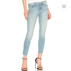 MOTHER Ankle Fray Jeans